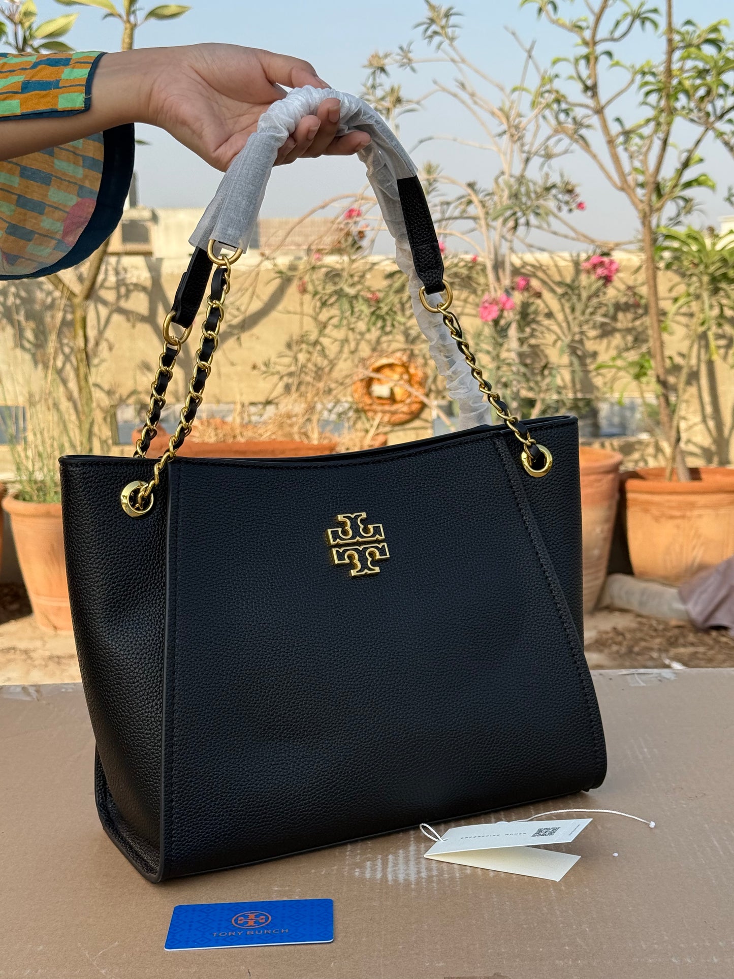 Tory Burch Britten Slouchy Tote