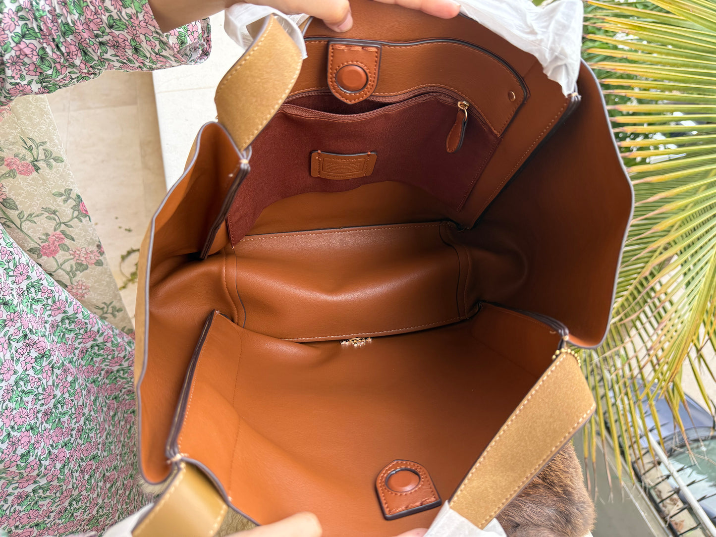 Coach Hadley Suede Tote Master Series.
