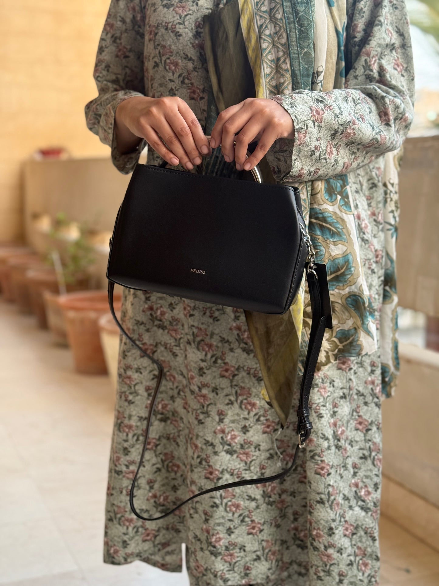 Pedro Lia handbag Black