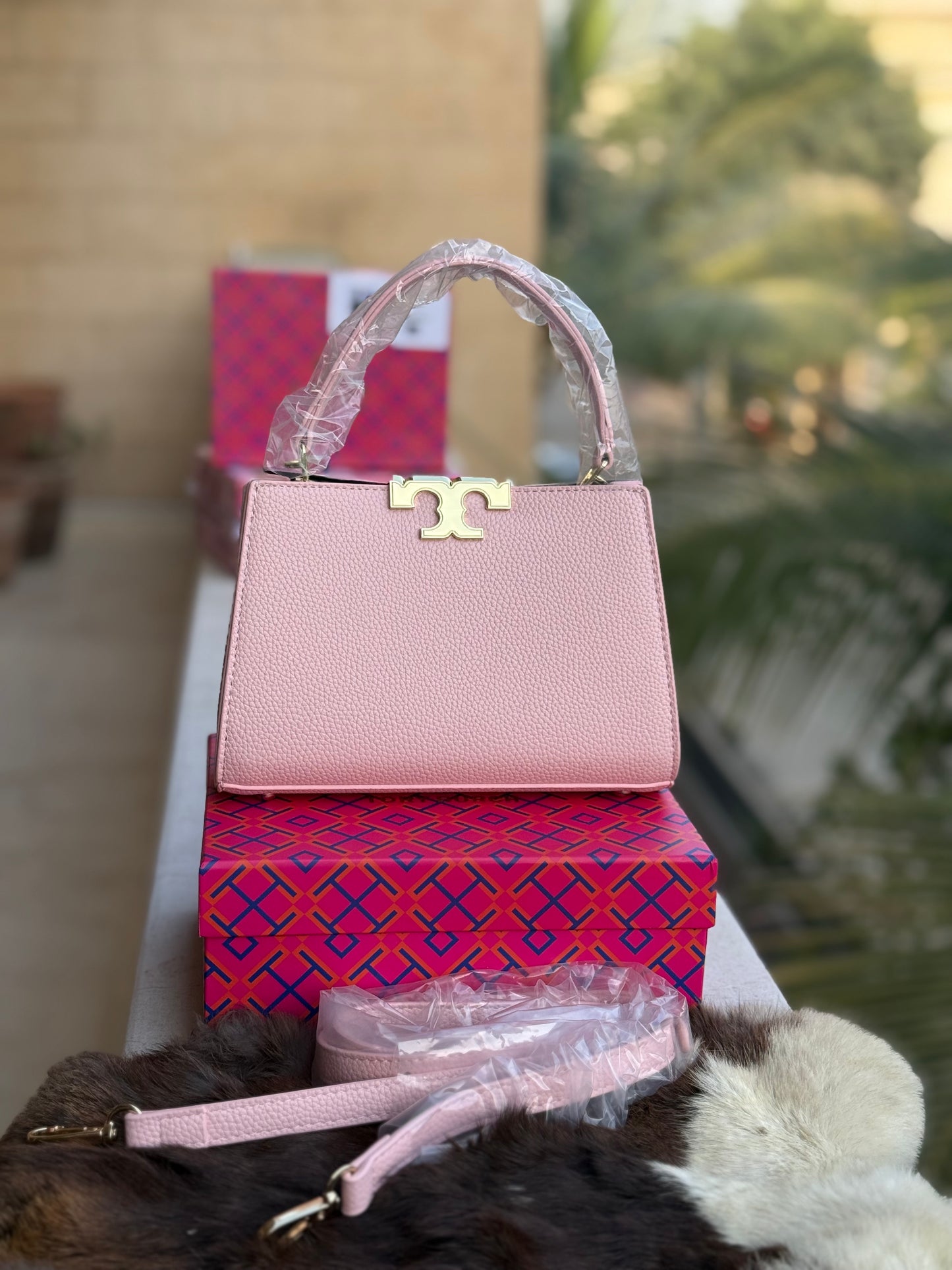 Tory Burch Mini Eleanor Satchel With box