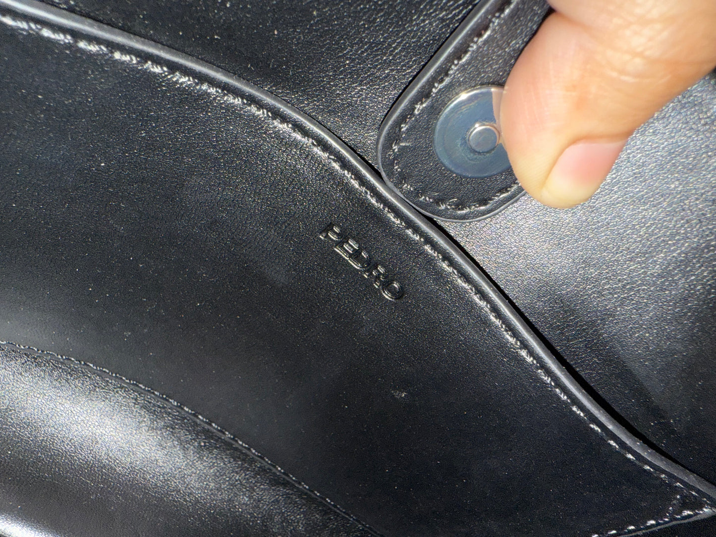 Pedro Lia handbag Black