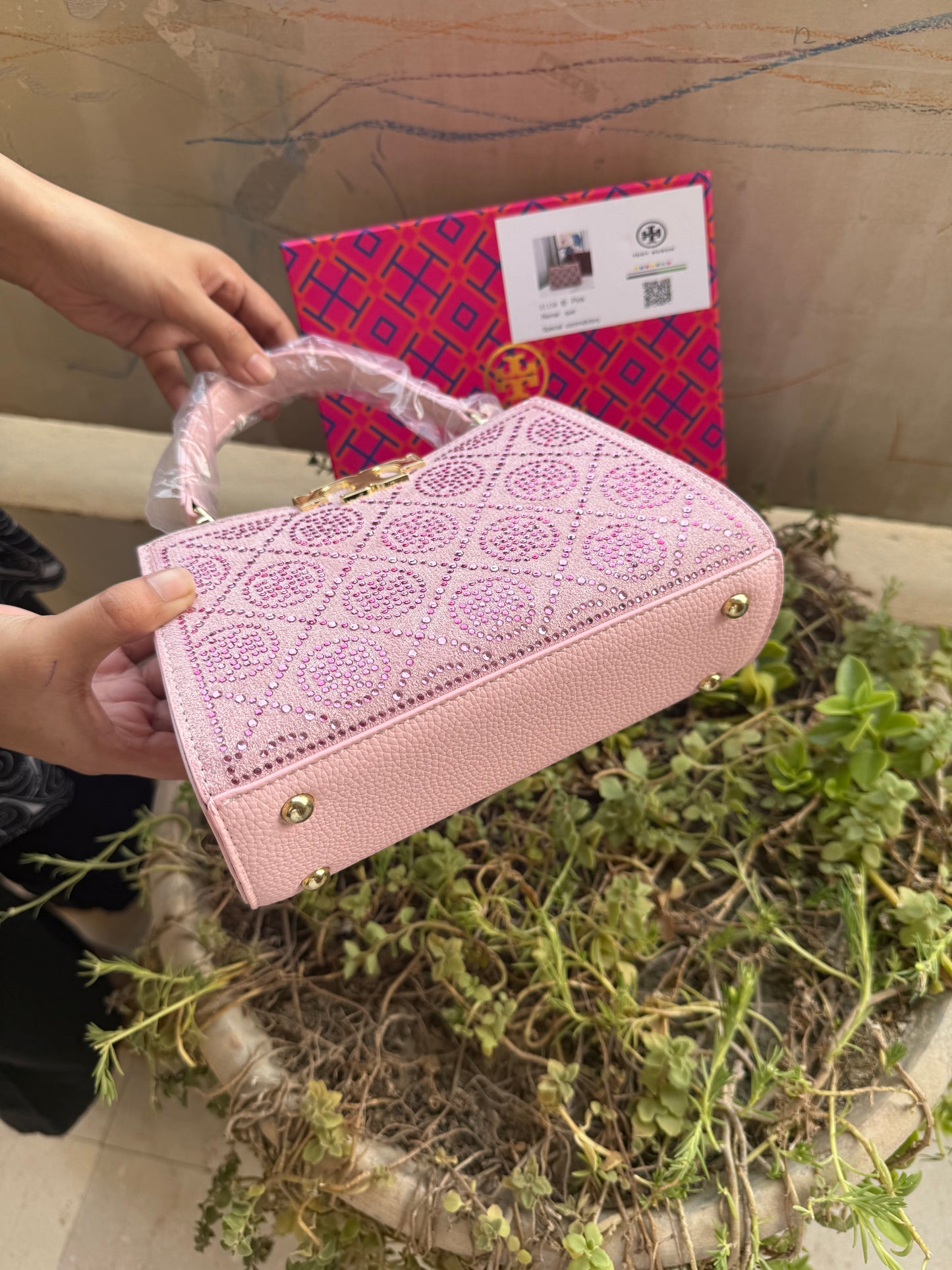 Tory Burch Mini Eleanor Satchel With box
