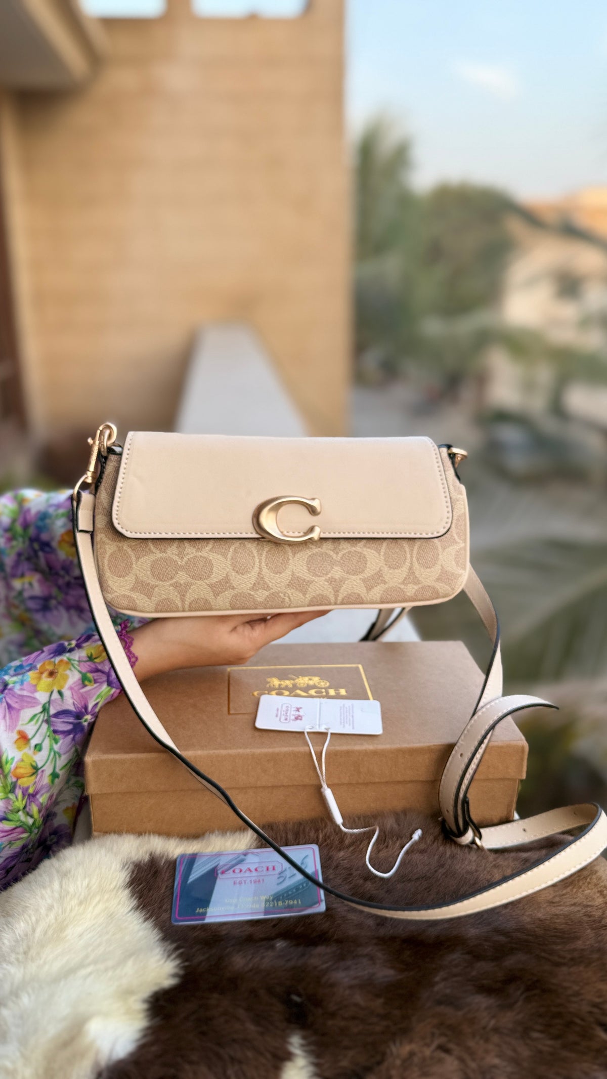 Coach Jet shoulder bag-Master Plus Series-With Box