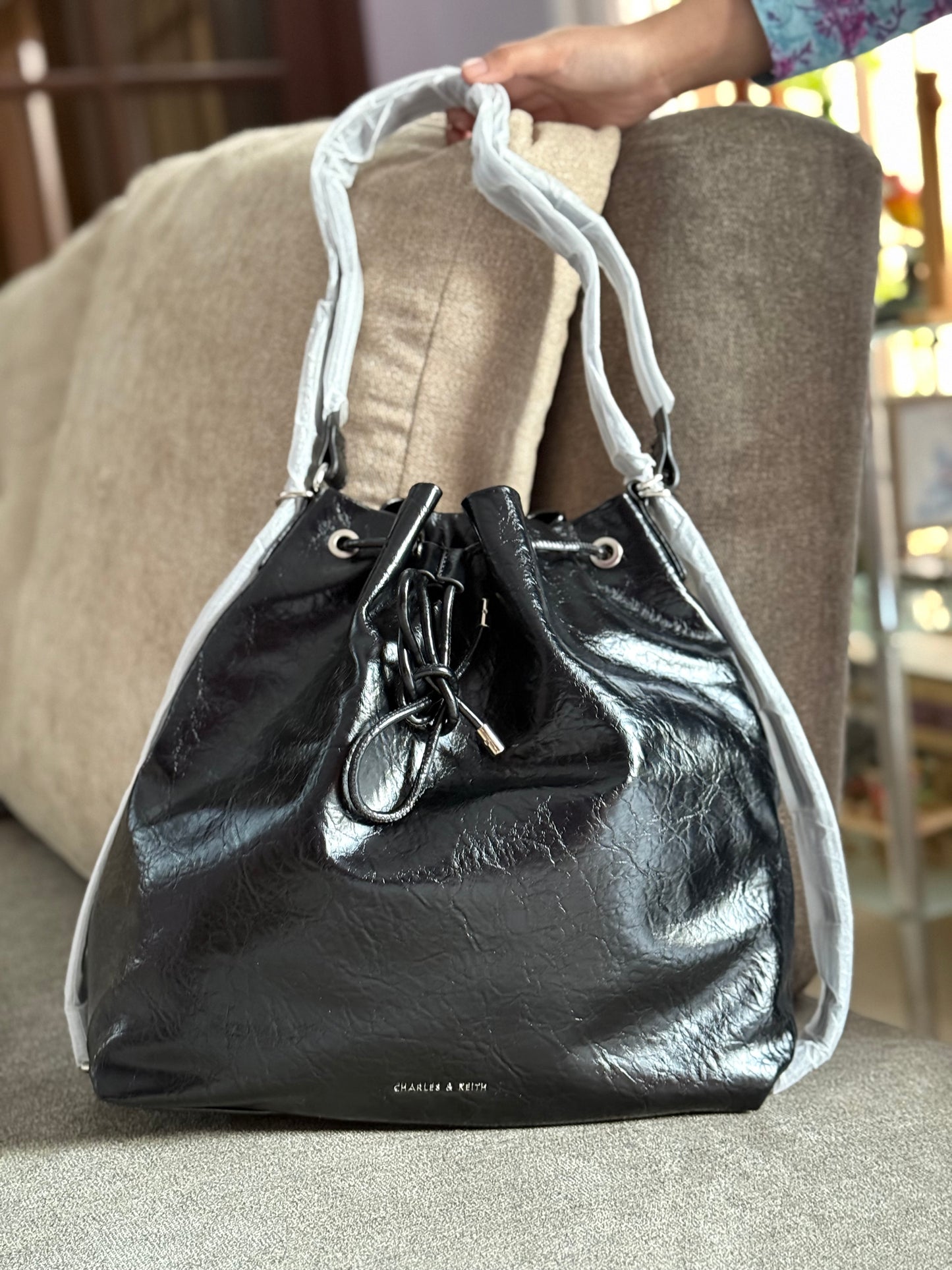 50% off C&K Neva 2 Way Backpack + Bucket Bag