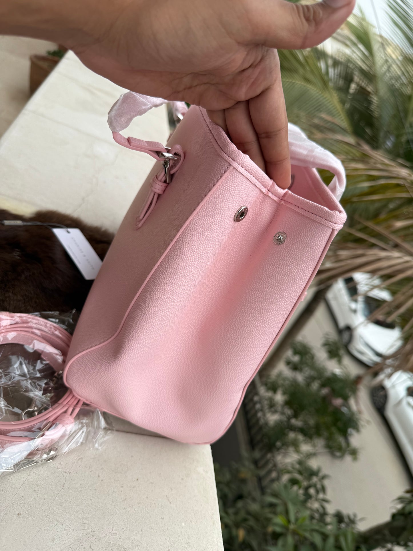 C & K Bow Detail Tote (Master Series)
