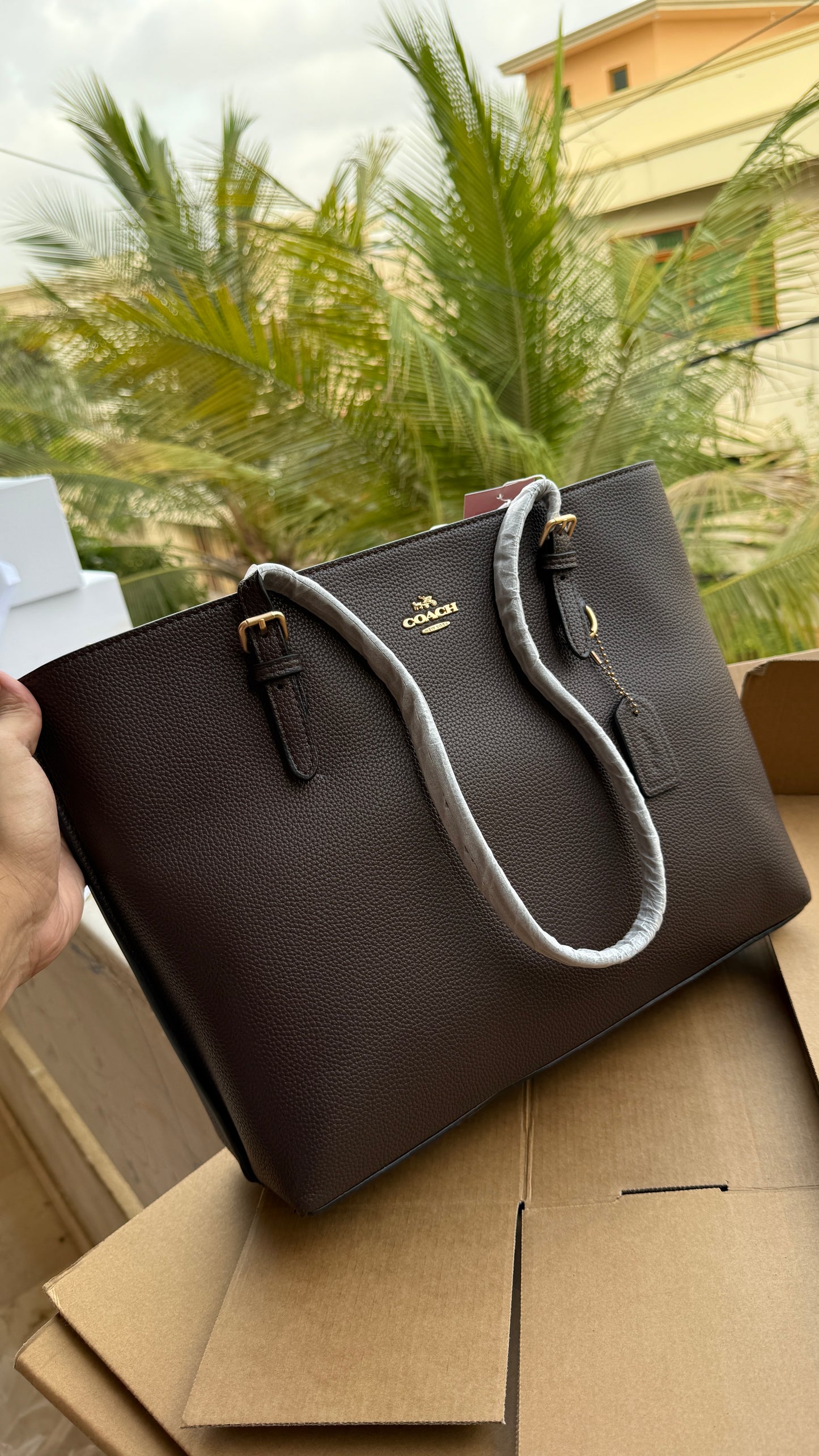 Coach Mollie Tote Large-Without Box-Master Series