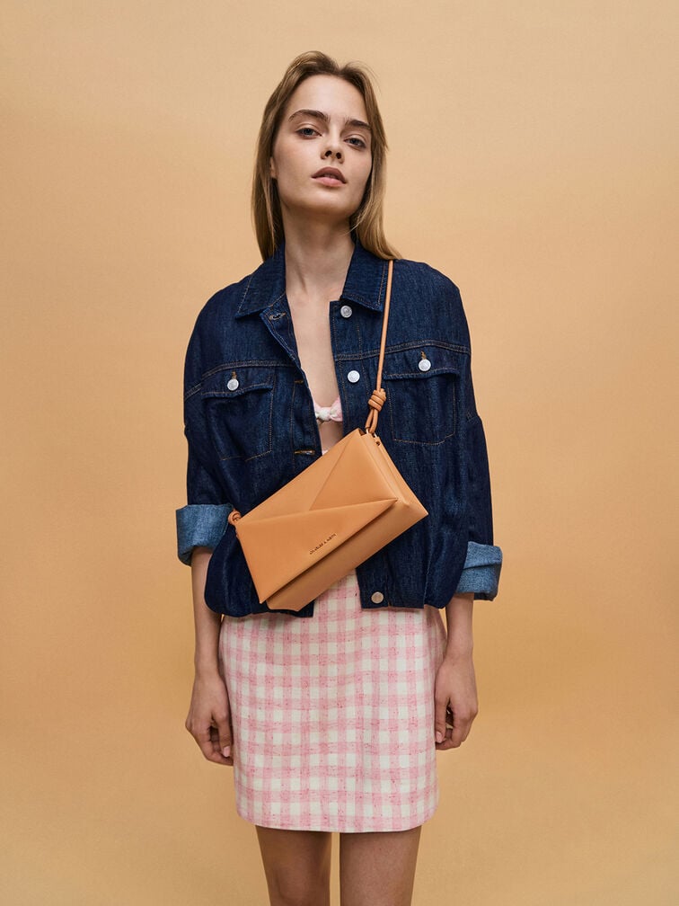 Charles & Keith Midori Geometric Shoulder Bag Master Seeies