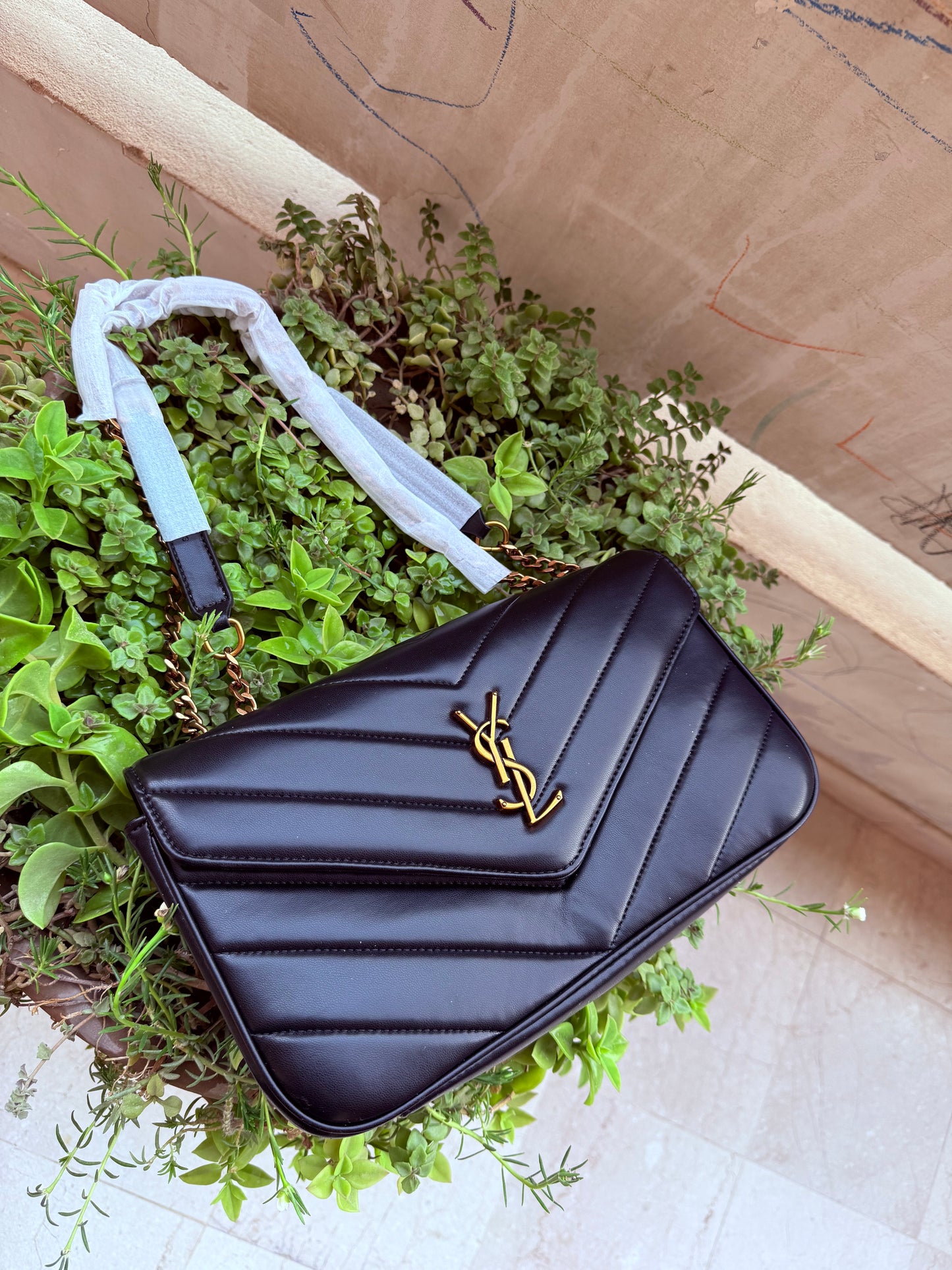 YSL Loulou Master Series With Box Black With Gold
