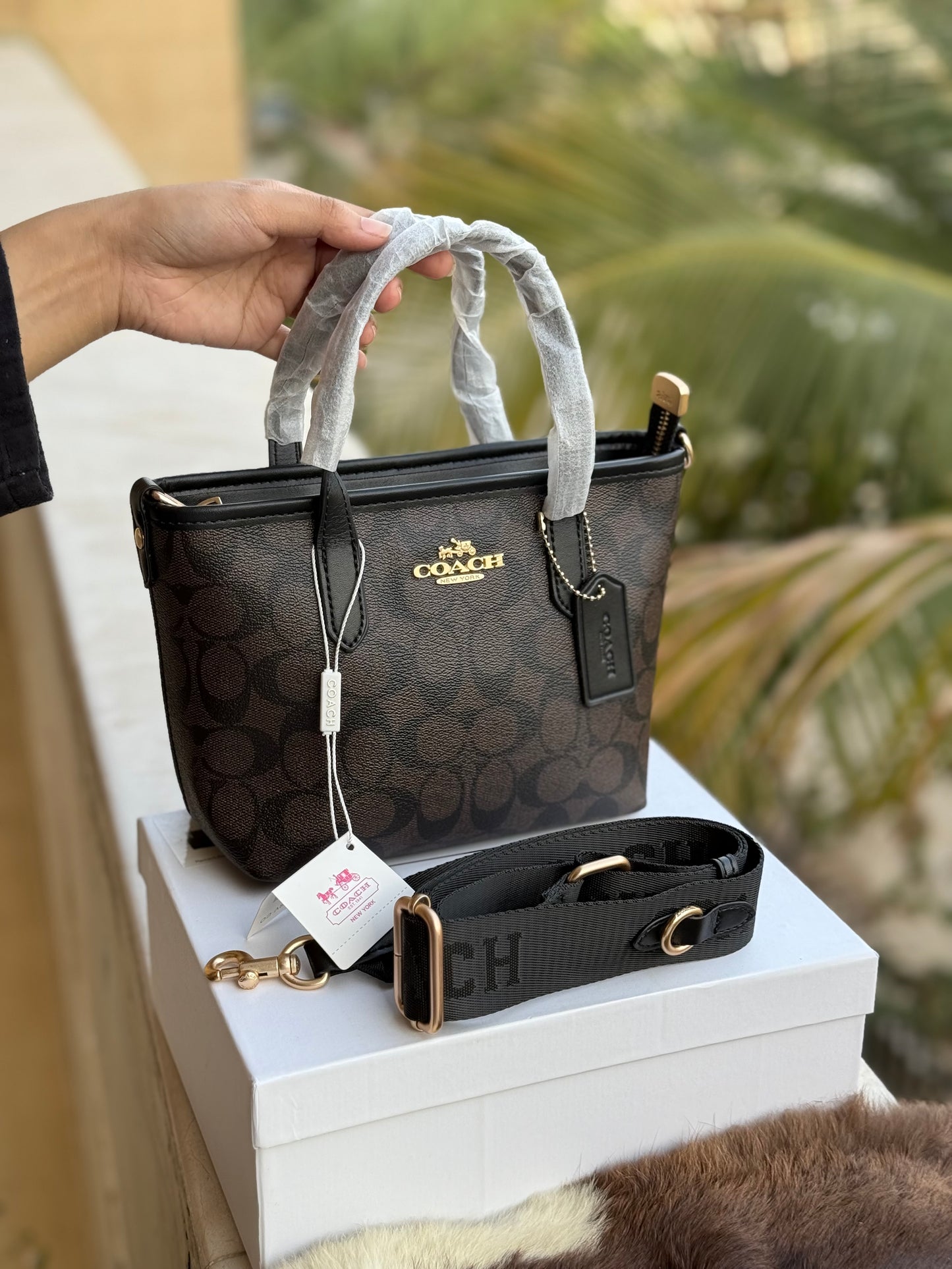 Coach City Mini Tote-Master Plus Quality-With Box