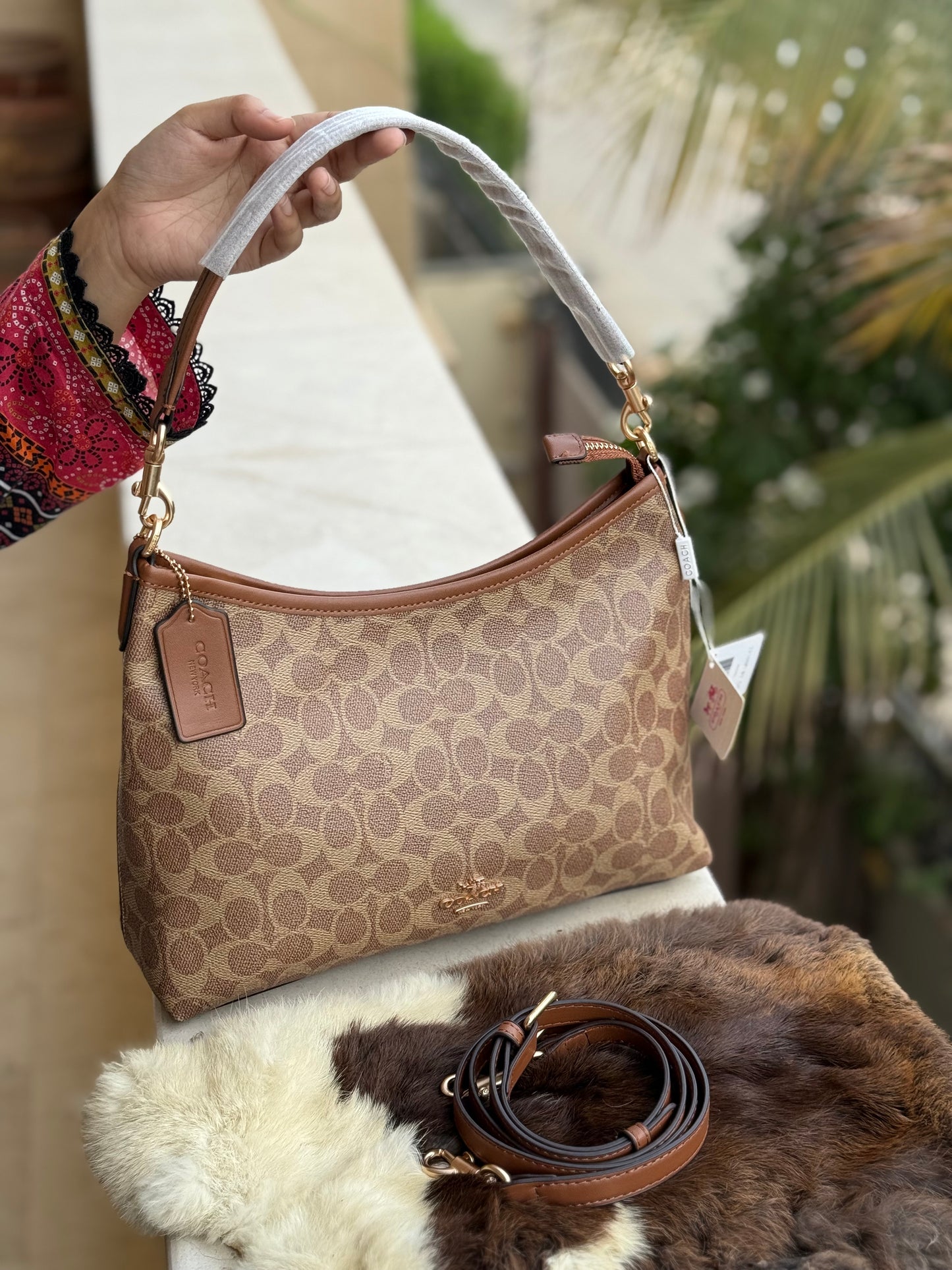 Coach Laurel Shoulder Bag Master Plus Series