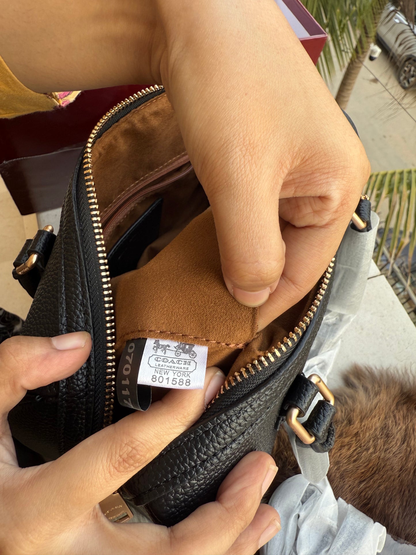 Coach Rowan Satchel With Box Master Series