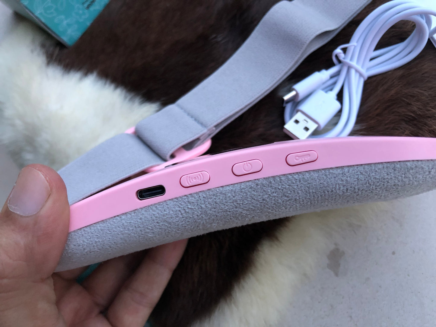 .Heat/Warm Compression belt with Vibrator for pain relief related to menstrual cycle/dysmenorrhea & back pain