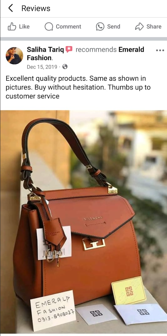 Customer Review Screenshot