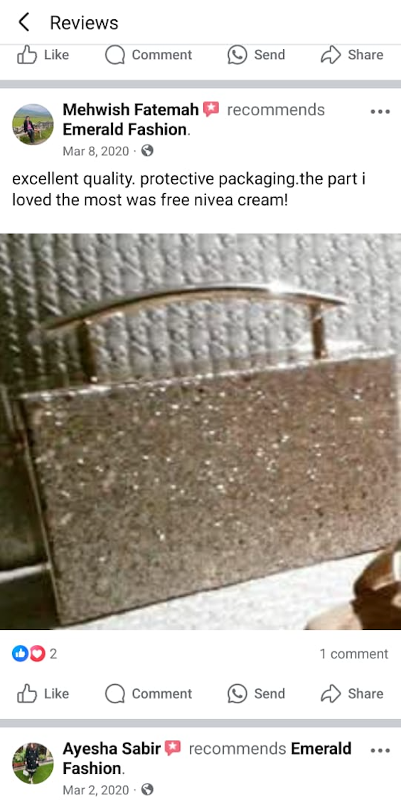 Customer Review Screenshot