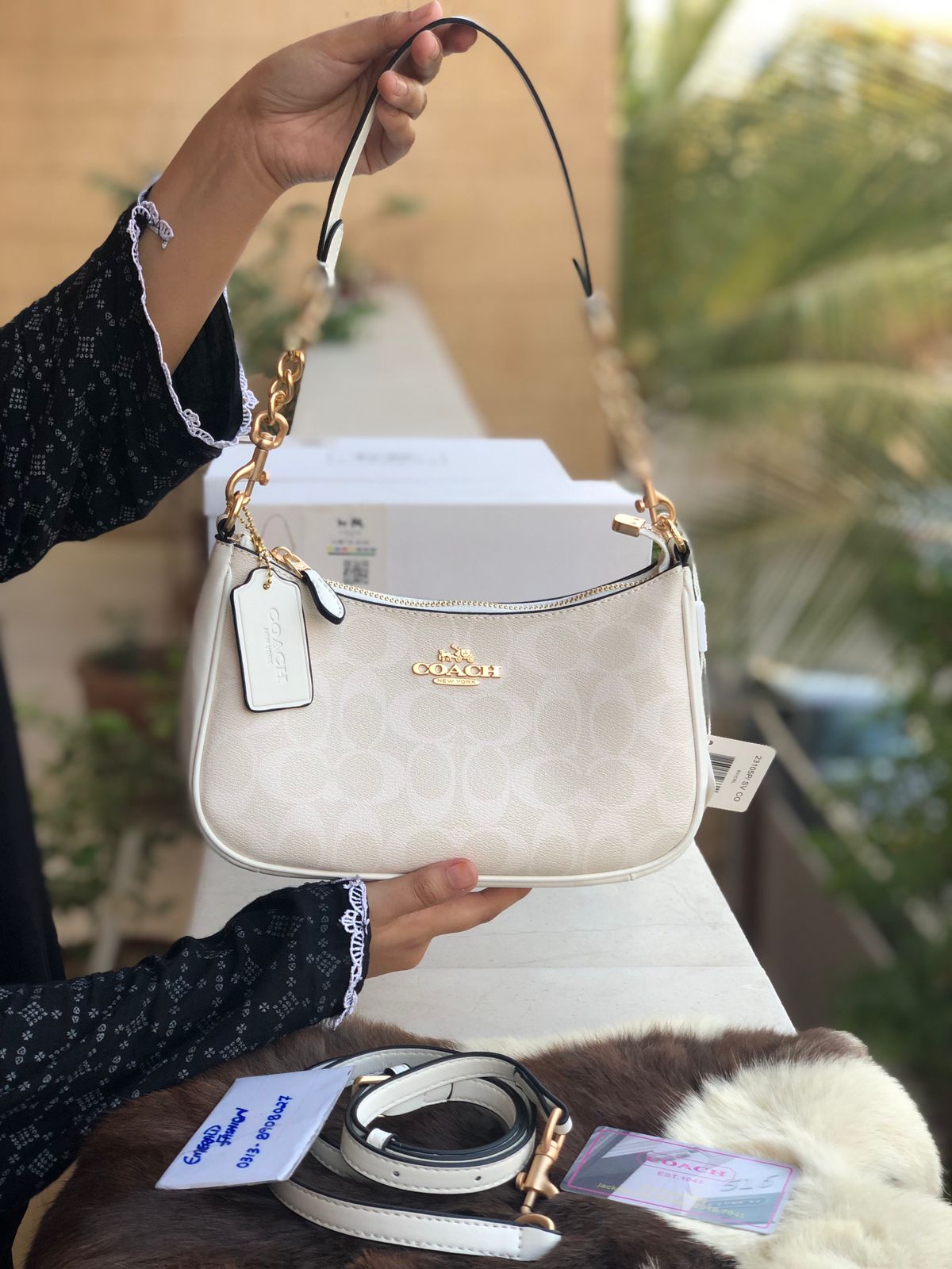 Coach Teri Hobo Bag Master Series