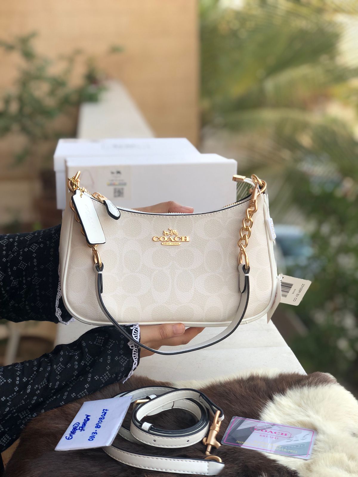 Coach Teri Hobo Bag Master Series