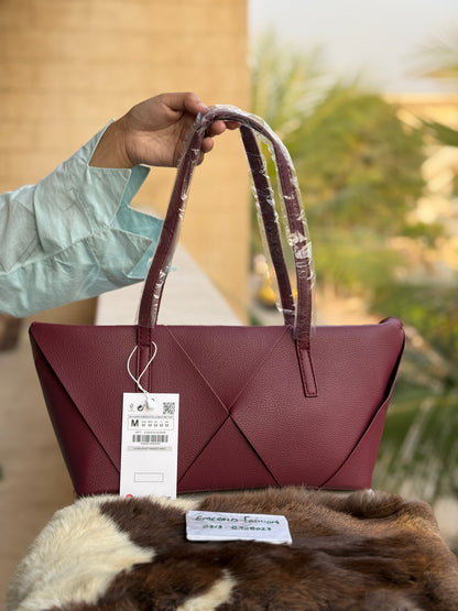ZARA Woven Elongated Handbag-Master Series Exceptional Quality