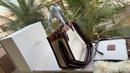 Coach Field tote 30 Double folding box-AAA Quality