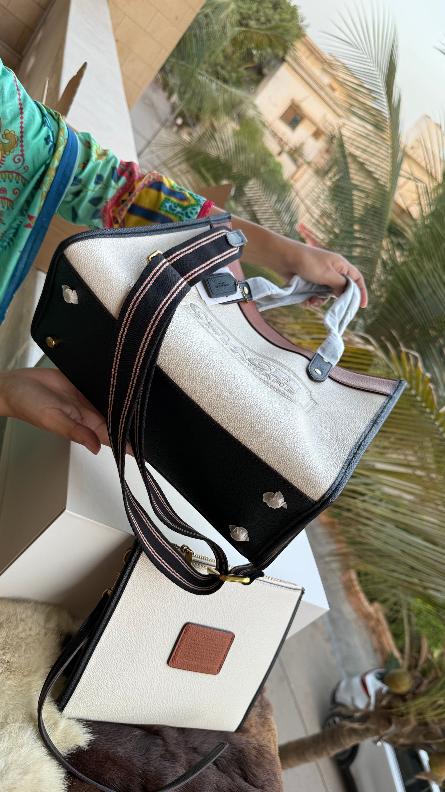 Coach Field tote 30 Double folding box-AAA Quality