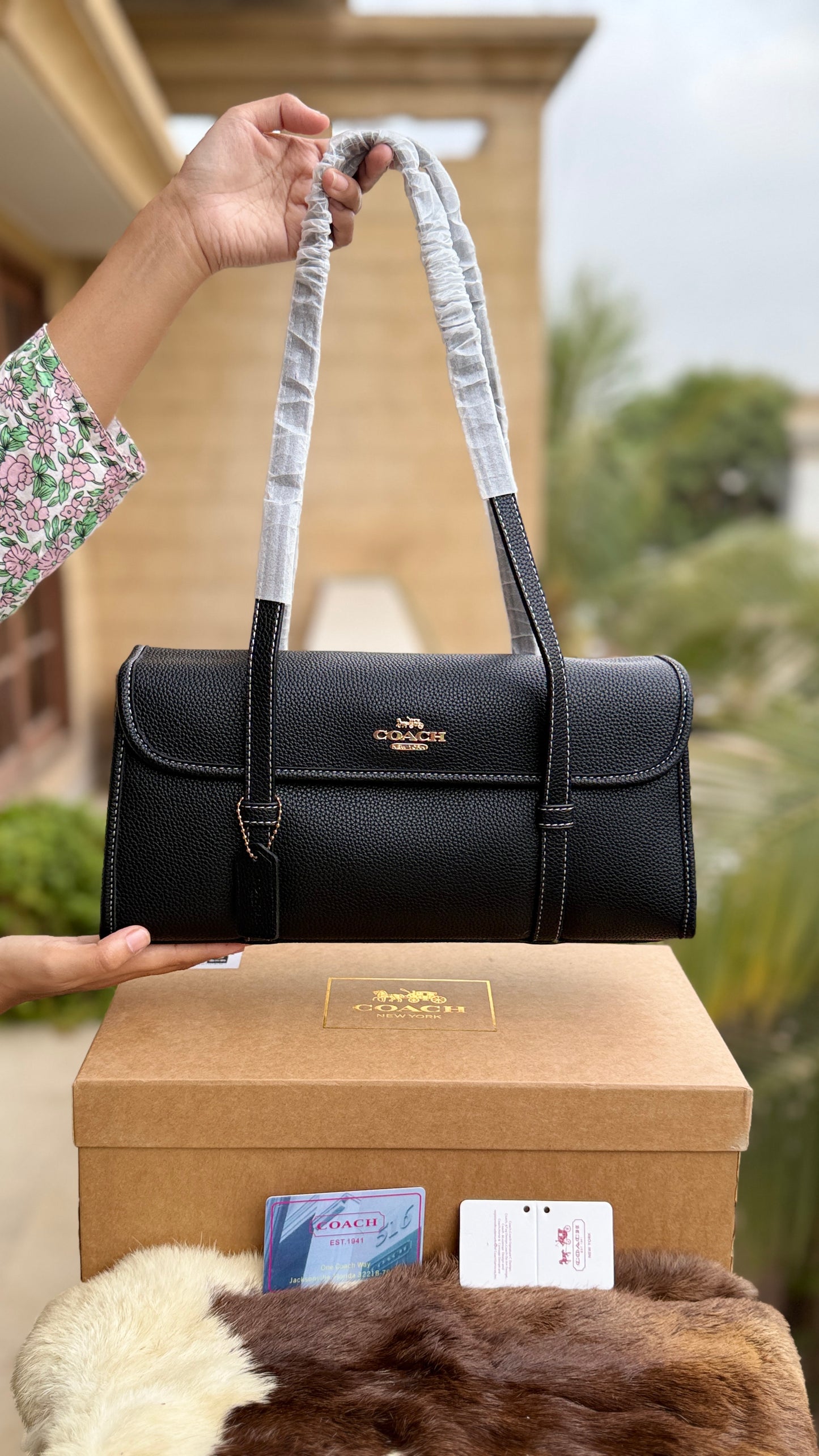 Coach Bridget Shoulder Flap Bag-Master Plus Series-With Box