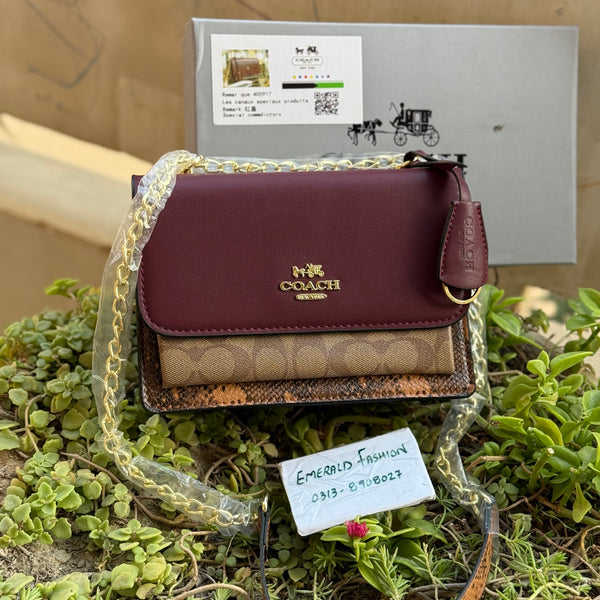 Coach KLARE Convertible Shoulder bag-Master Series With Box Packaging.