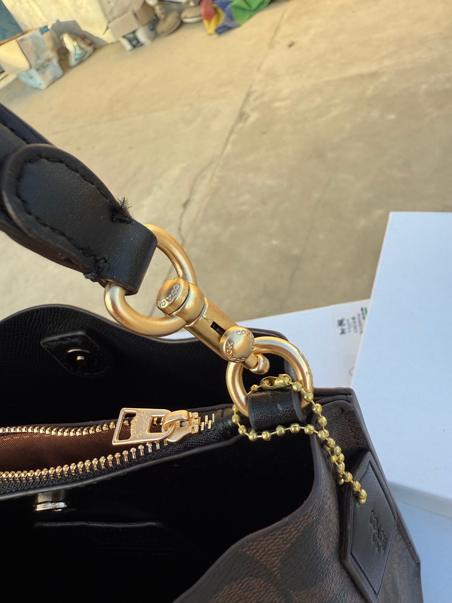 Coach Mollie 22 Bucket Bag Master Plus Series With box