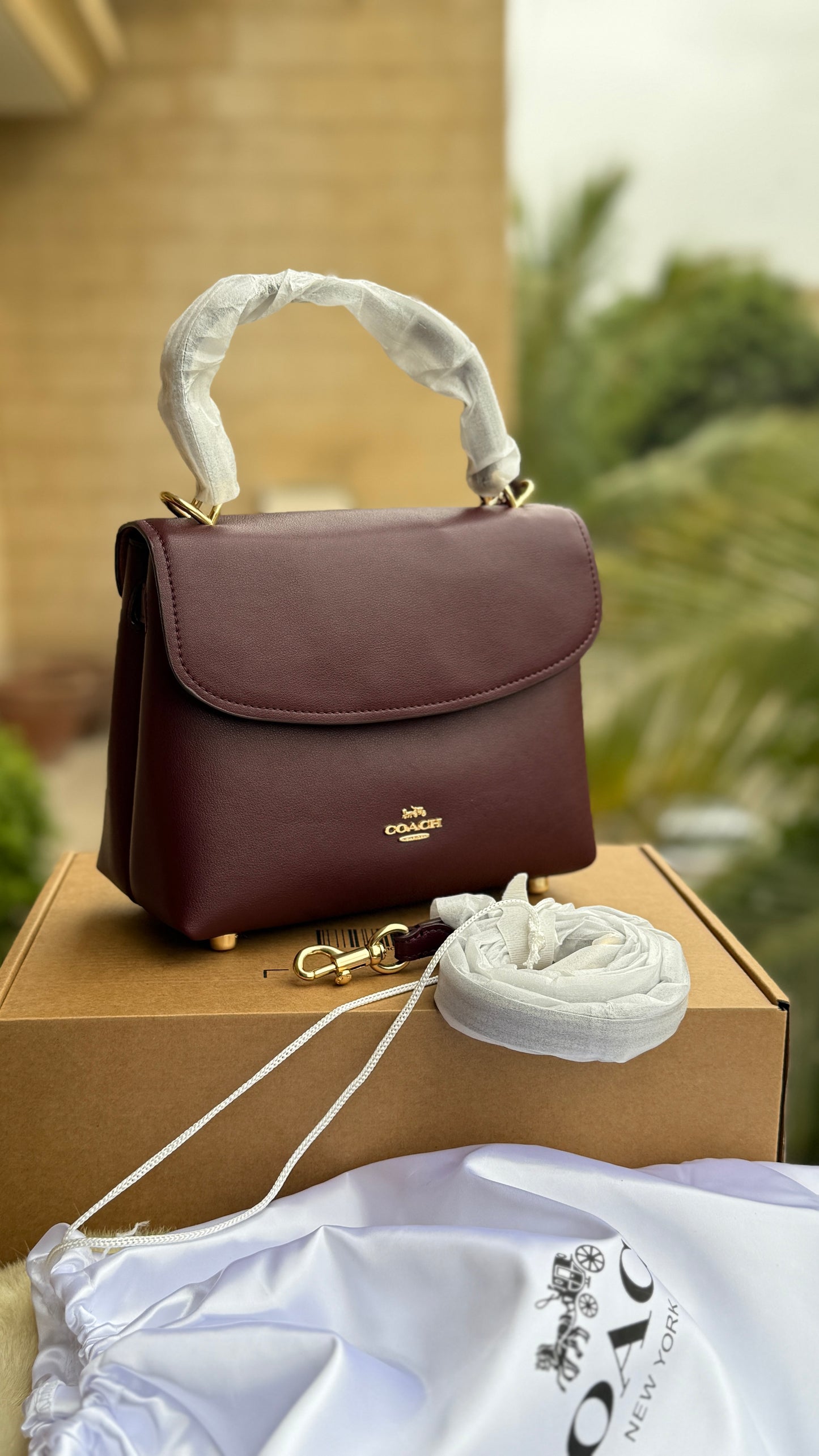 Coach Emory Top Handle Bag-Folding Box-Master Plus