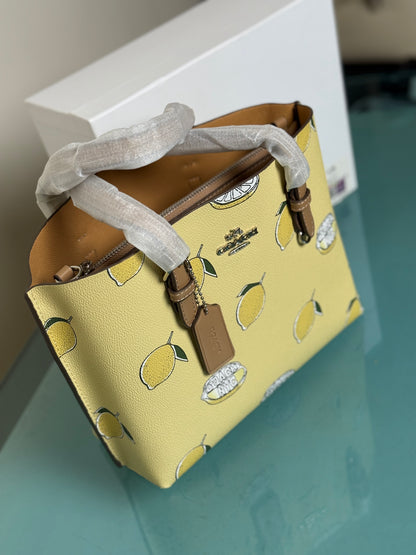 Coach Mollie 25 Tote Bag-Master Series With Box Packaging.