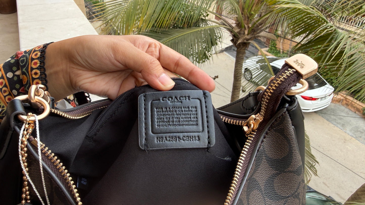 Coach Teri Hobo Large-With Box Master Series