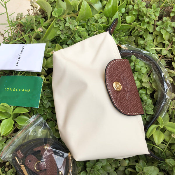 LONG CHAMP LE PLIAGE ORIGINAL POUCH WITH HANDLE ( Master Series )