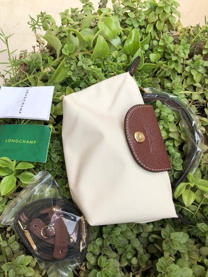 LONG CHAMP LE PLIAGE ORIGINAL POUCH WITH HANDLE ( Master Series )