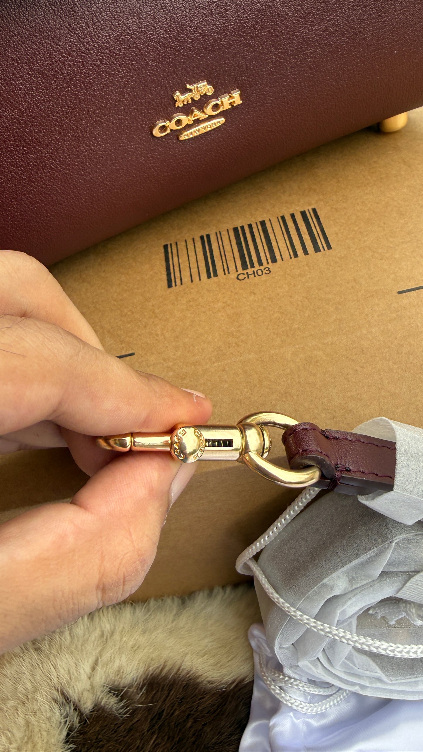 Coach Emory Top Handle Bag-Folding Box-Master Plus