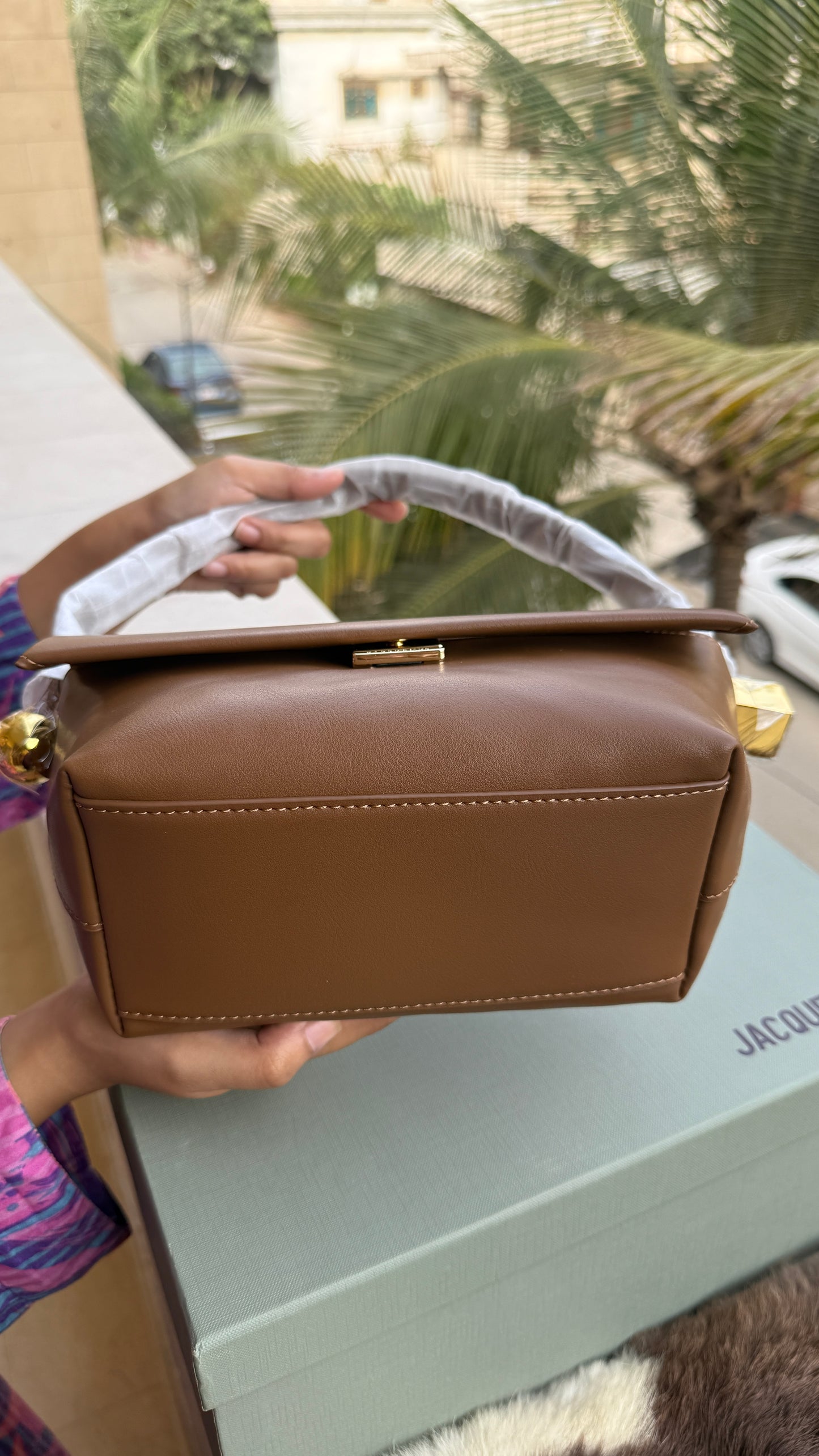 Jacquemus Le Rond Carré Shoulder Bag-Master Series-With box