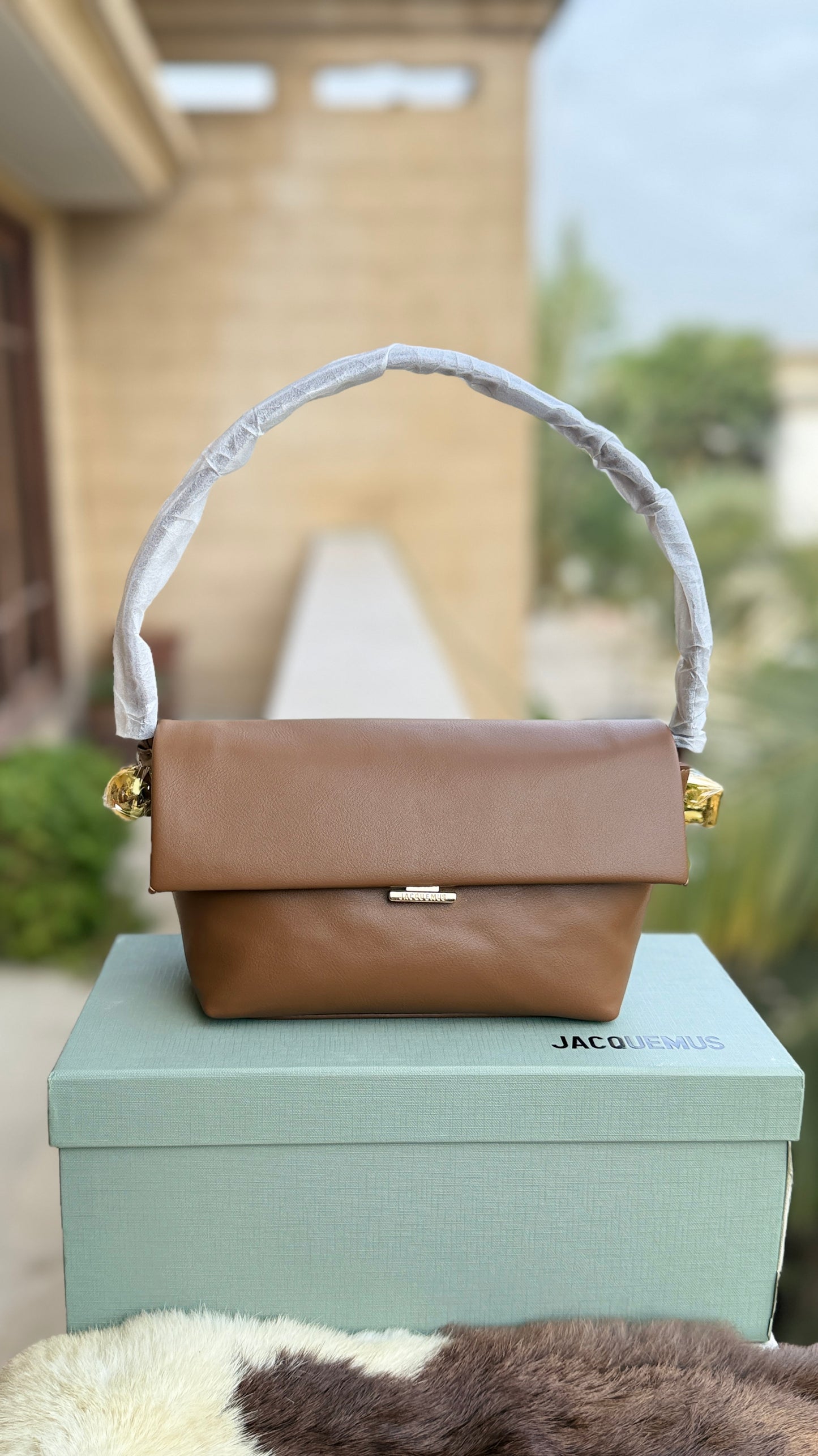 Jacquemus Le Rond Carré Shoulder Bag-Master Series-With box