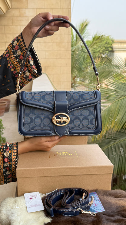 Coach Georgie Shoulder Bag-Double Folding Box-Master Plus Series