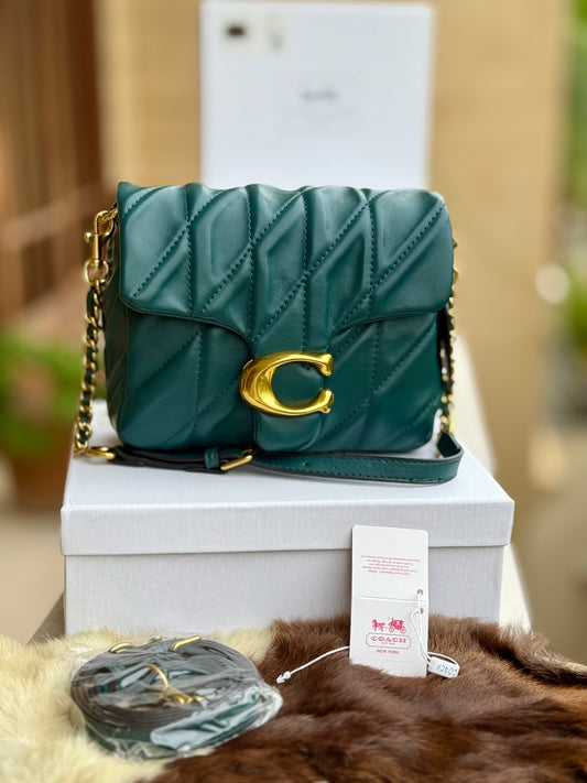 Coach Times Square Tabby Shoulder Bag With Quilting