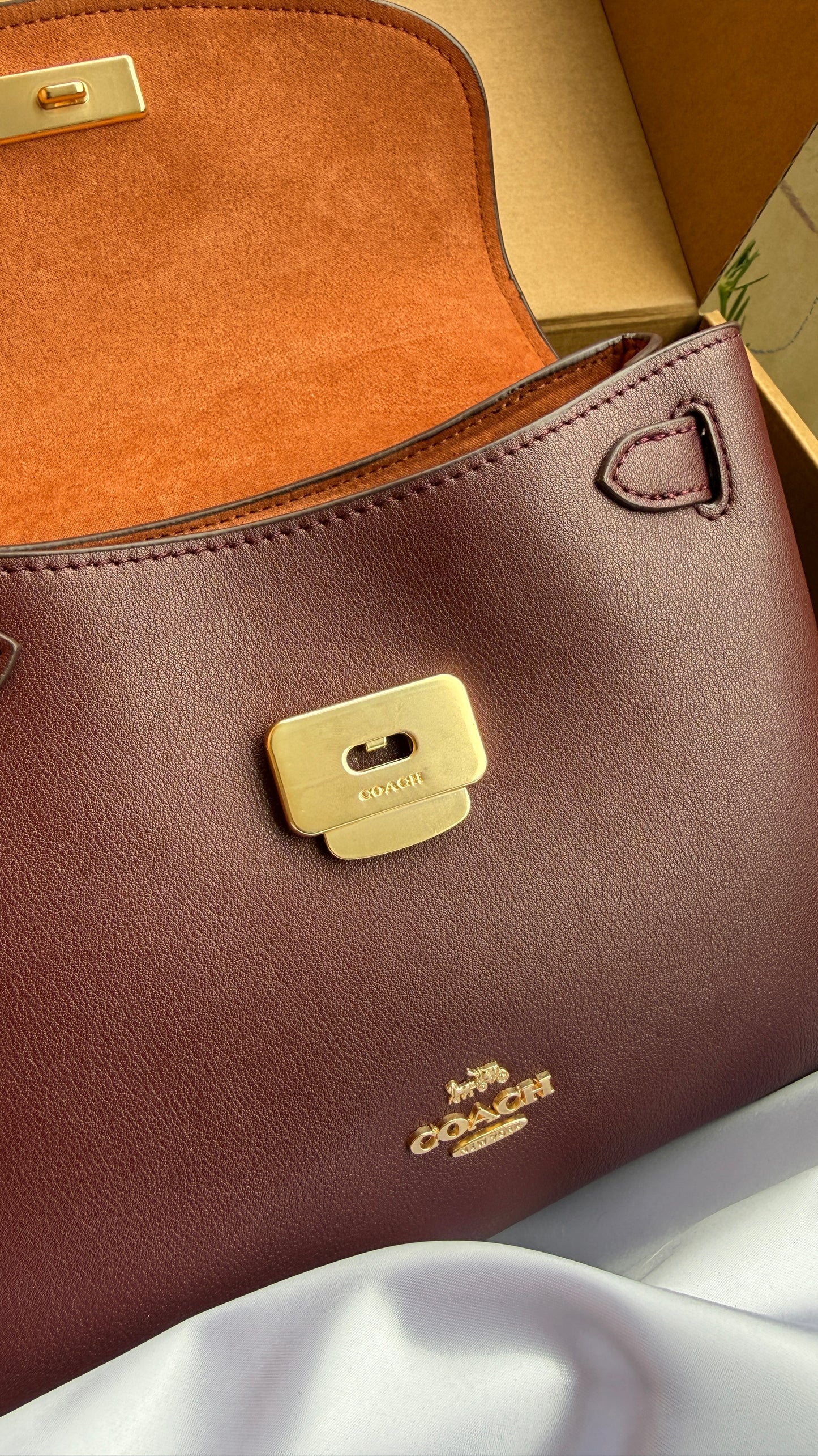 Coach Emory Top Handle Bag-Folding Box-Master Plus
