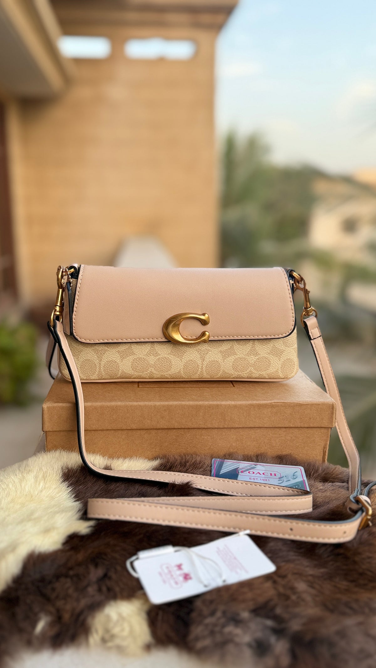 Coach Jet shoulder bag-Master Plus Series-With Box