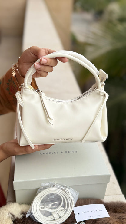 Charles & Keith Hazel Bow Top Handle Bag-Master Plus Series