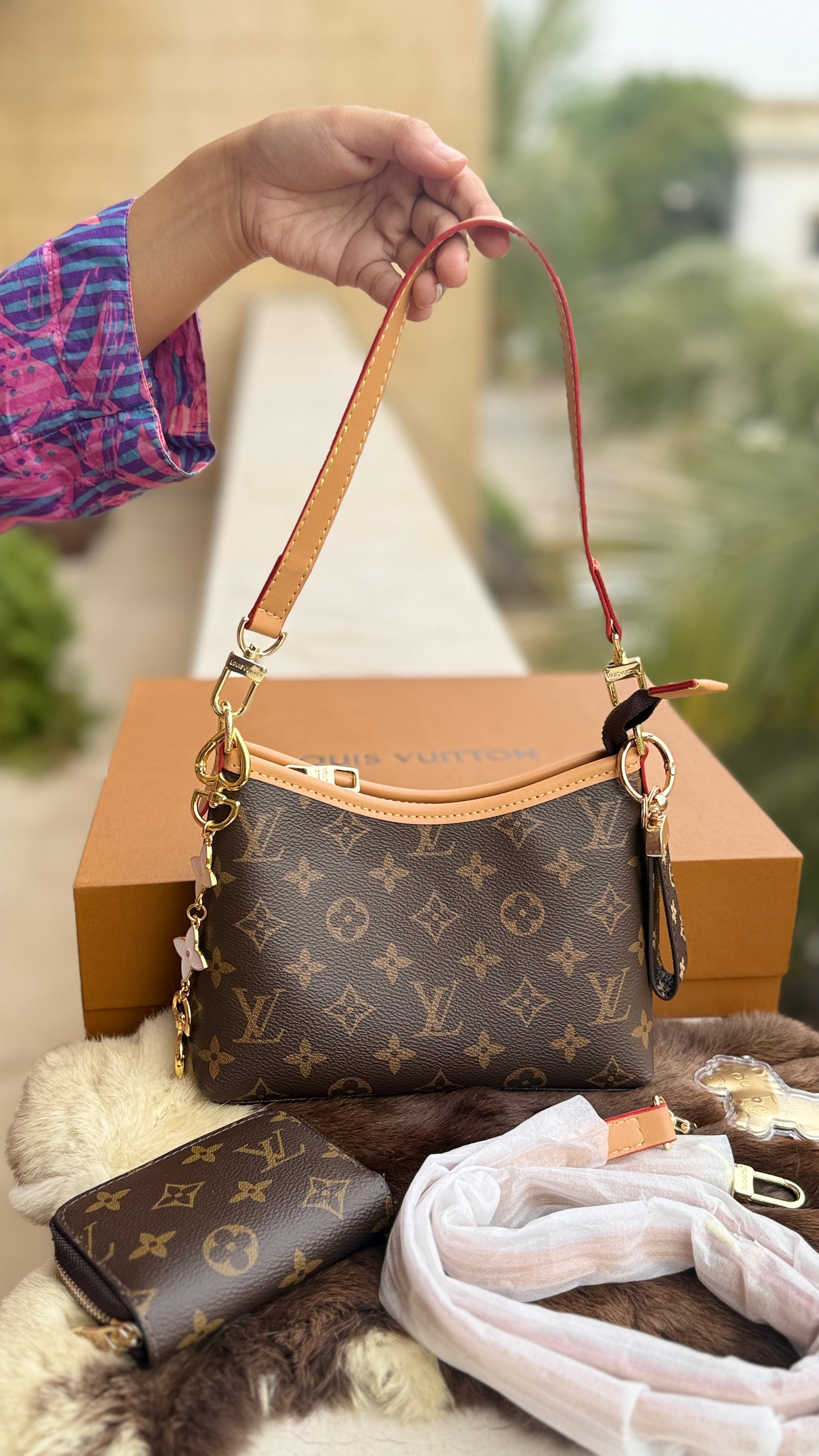Louis Vuitton CarryAll BB-Double Box-AAA Series