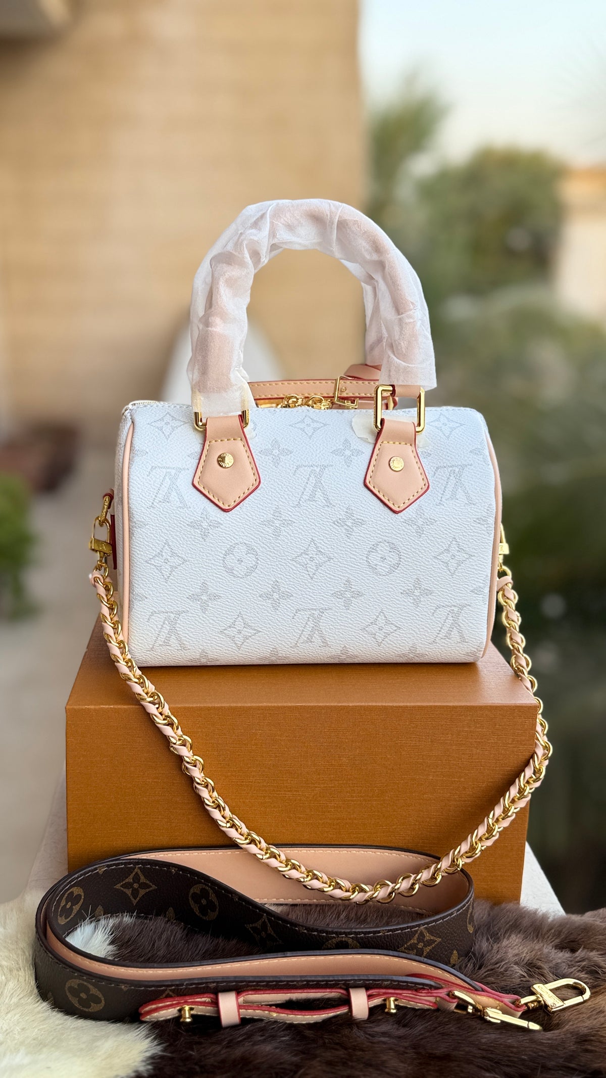 Louis Vuitton Speedy Nano-AAA Series-double Folding box