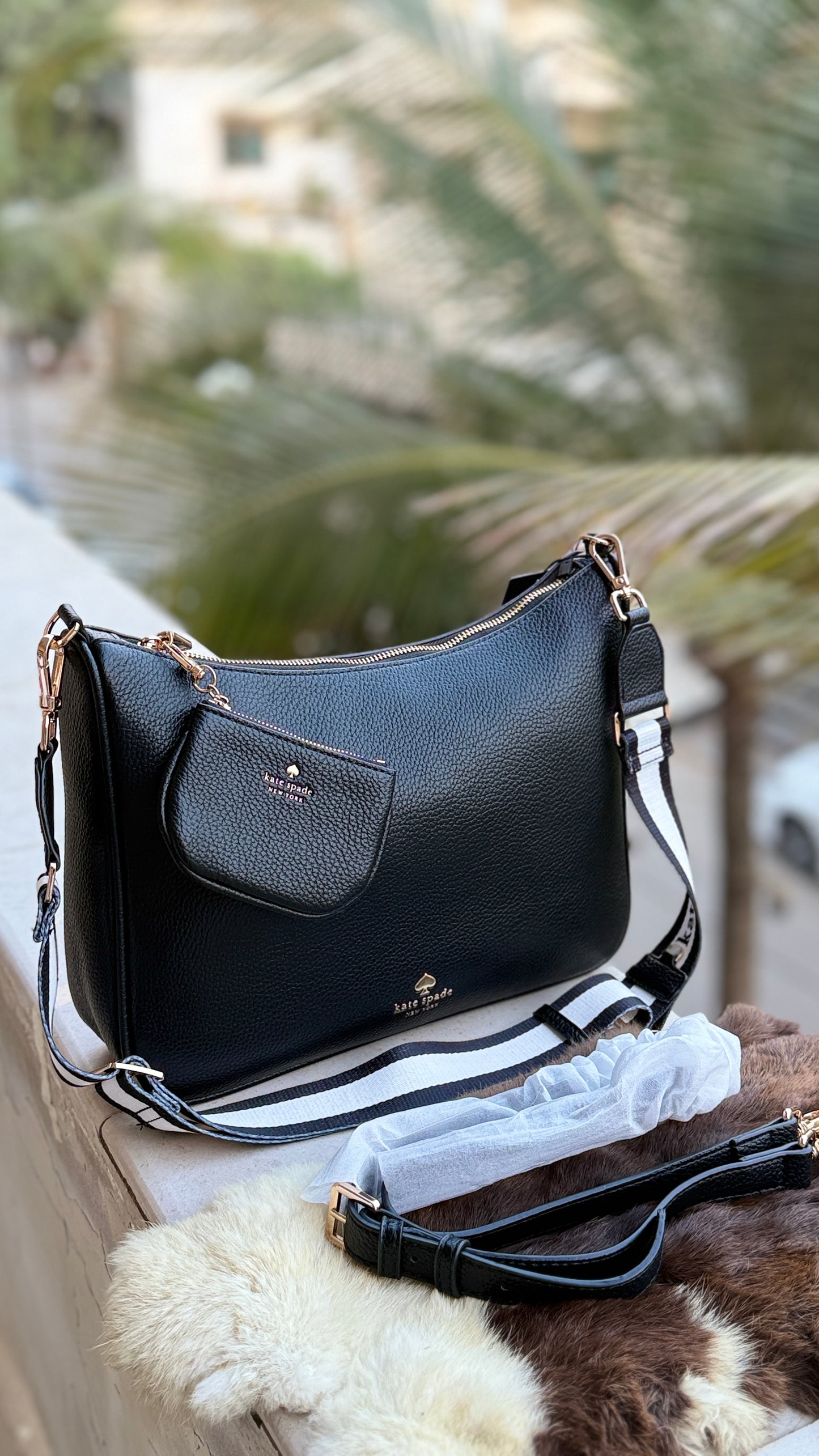 Kate Spade Emma Large Crossbody bag With mini pouch-Master Plus series
