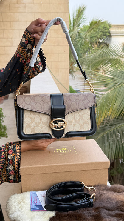 Coach Georgie Shoulder Bag-Double Folding Box-Master Plus Series
