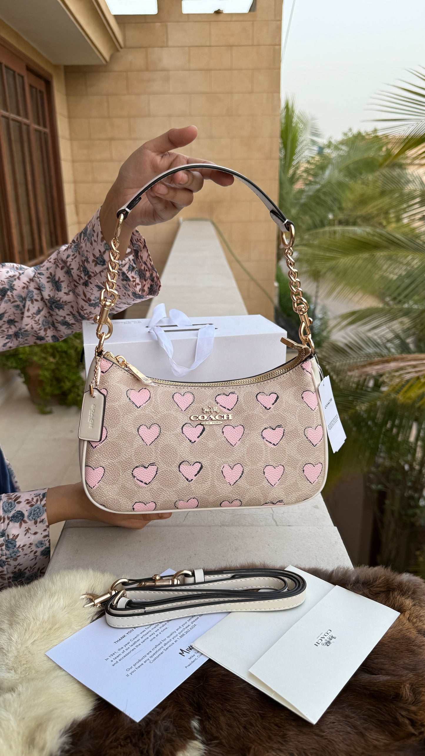 Coach Teri Hobo-Master Plus Series-folding box packaging.