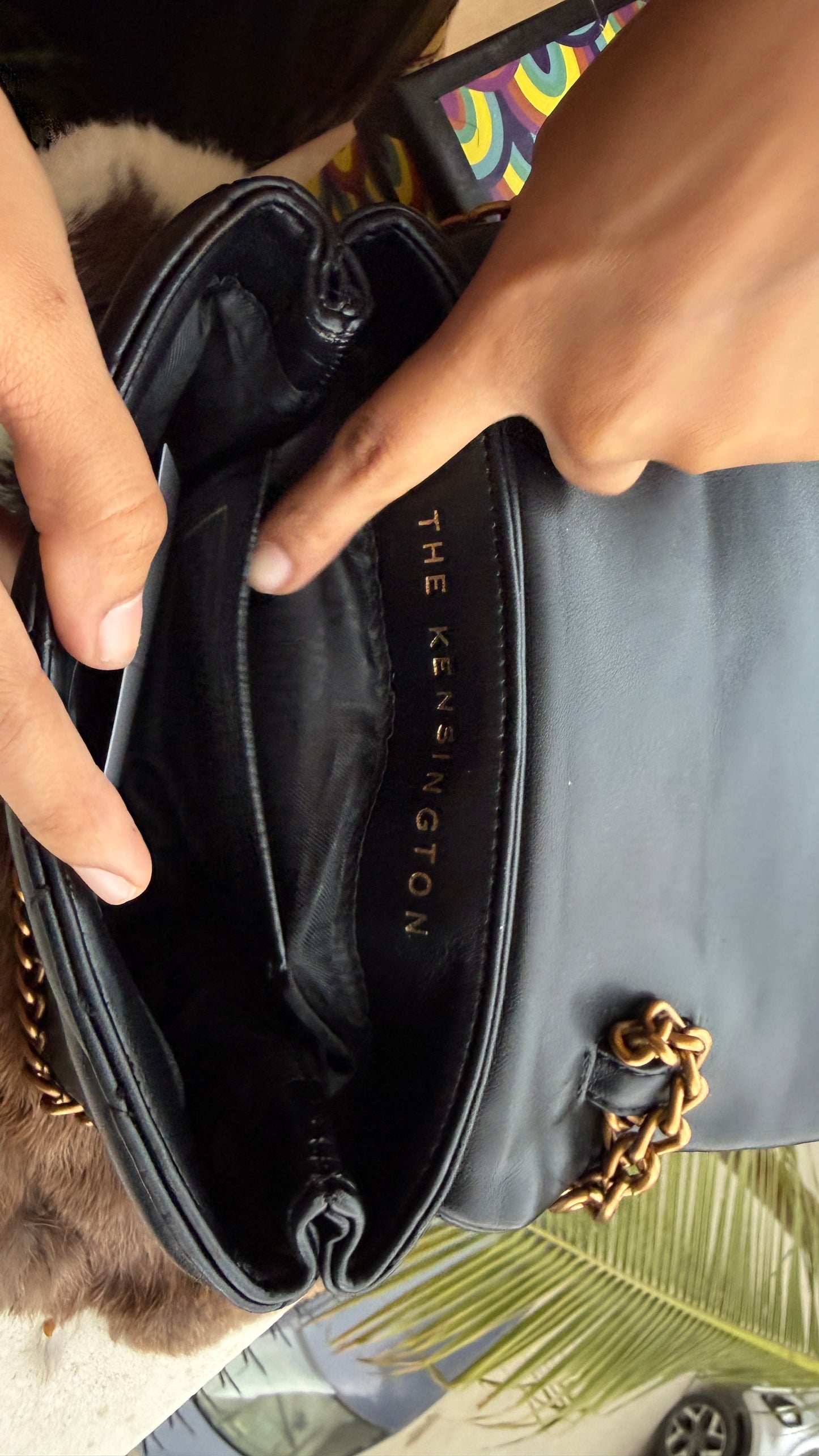 Kurt Geiger London Kensington bag featuring a signature eagle head embellishment and quilted leather.Master Series-With box