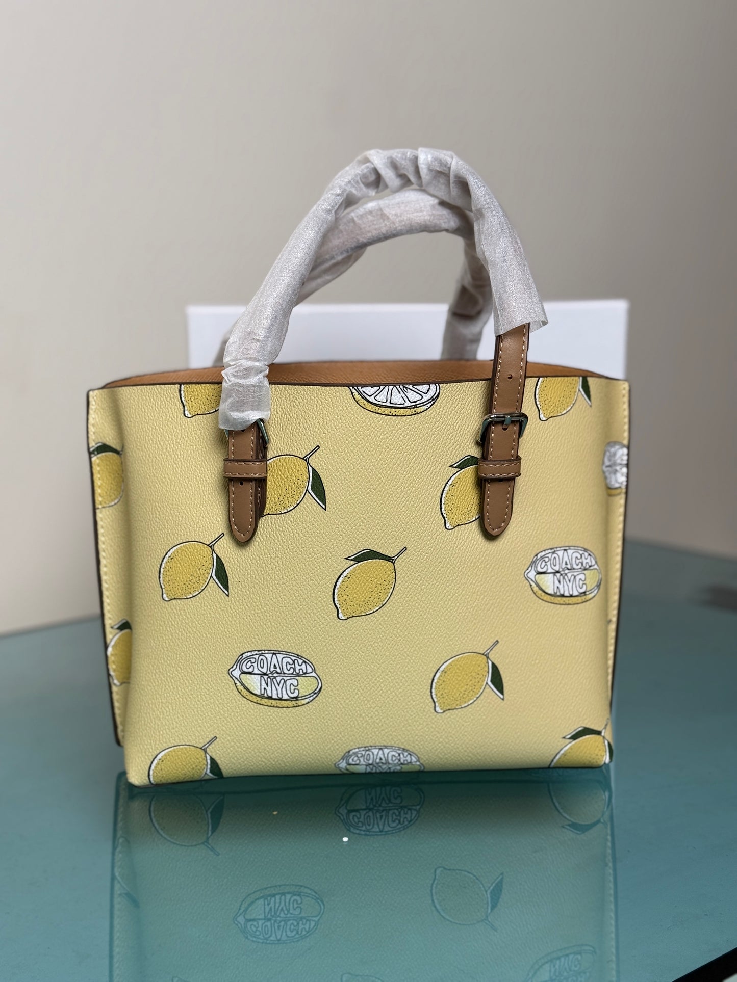 Coach Mollie 25 Tote Bag-Master Series With Box Packaging.