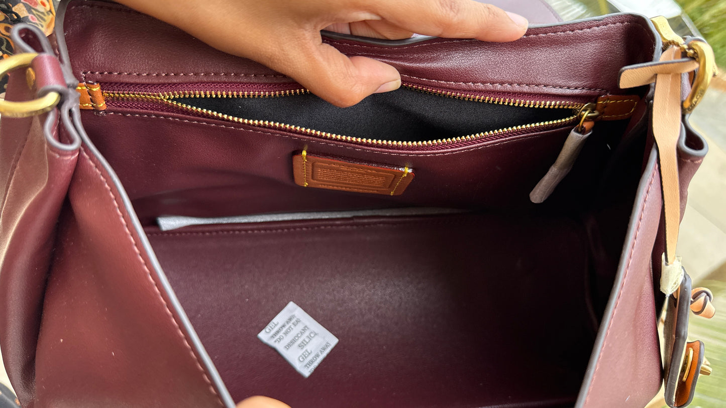Coach Slouchy Rogue Top Handle bag-Master Plus Series.