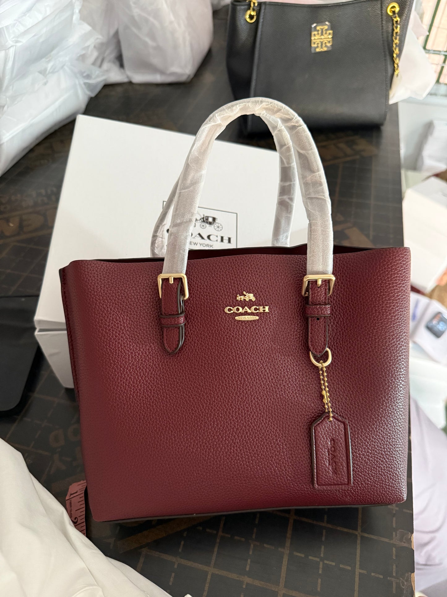 Coach Mollie 25 Tote Bag! Master Series With Box Packaging.