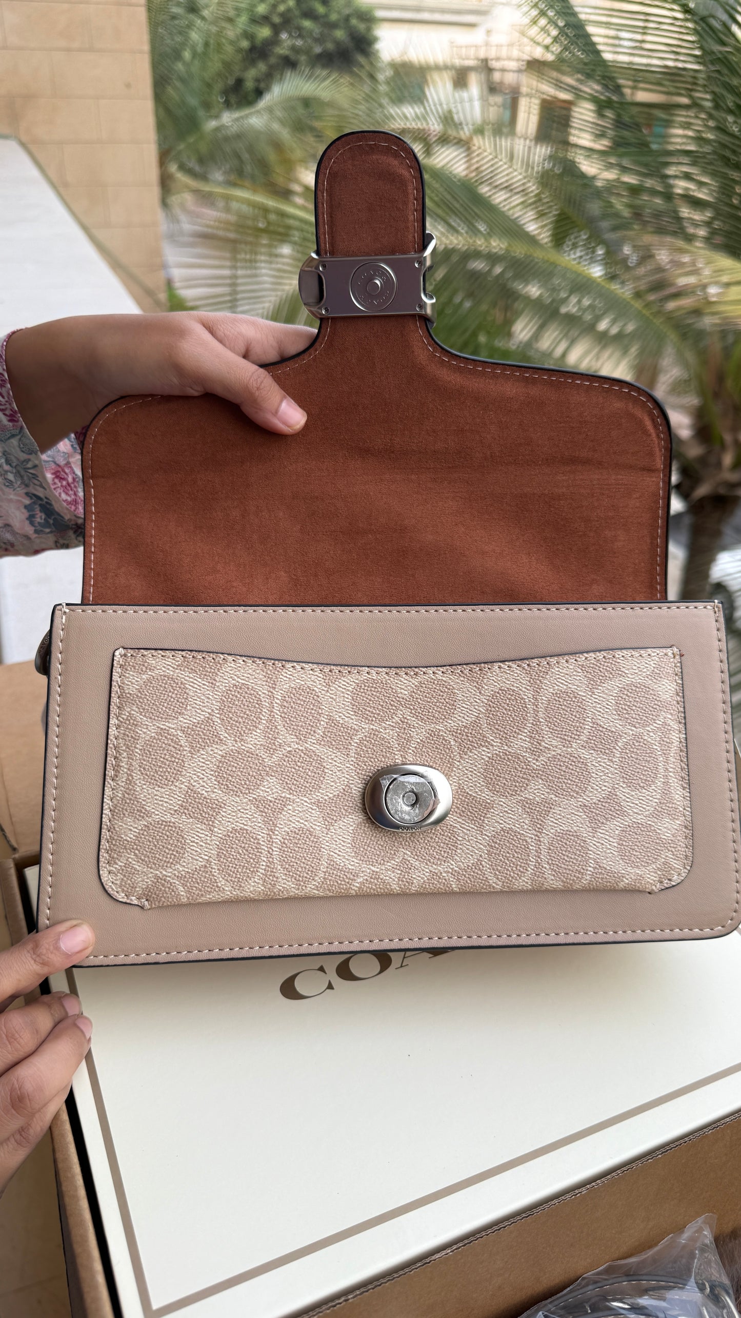 Coach Tabby 26 Shoulder Bag-Top Quality-Master Plus With Double Folding box.