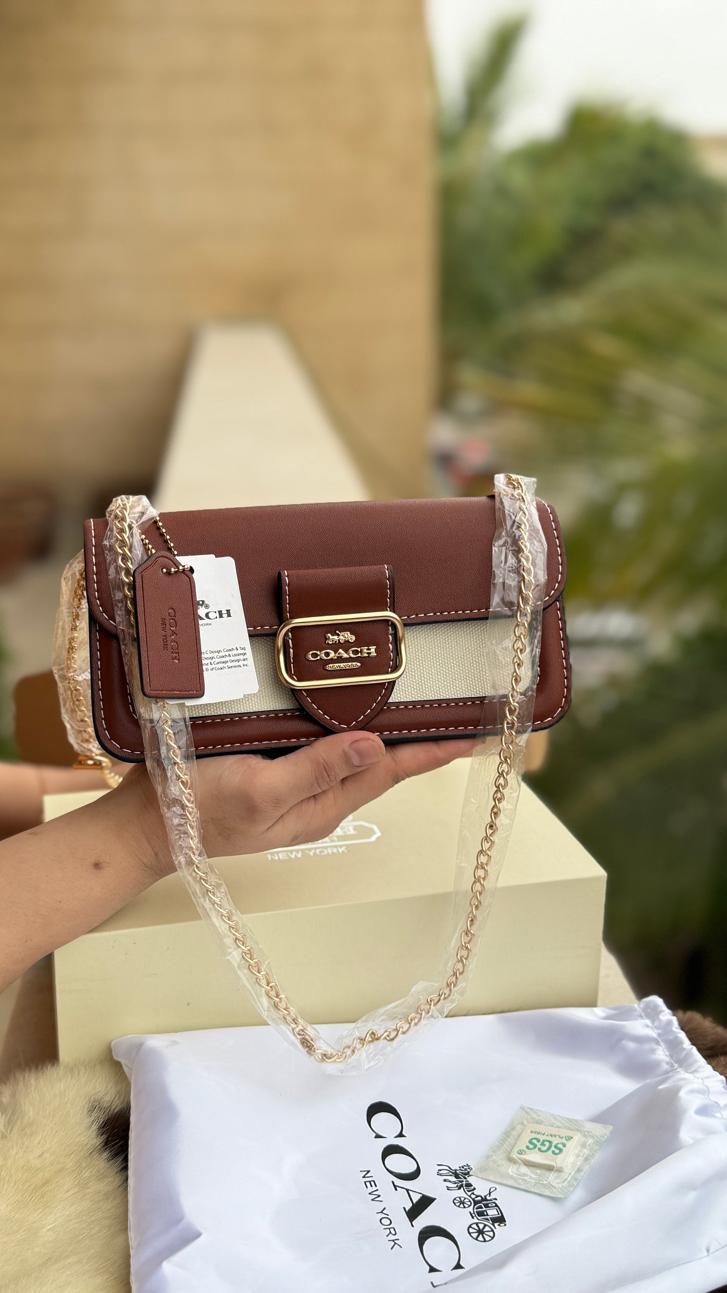 Coach Morgan Mini Crossbody/Shoulder-Master Plus Series-Folding double Box